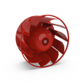 Replacement Fan Blade red H680 and H700