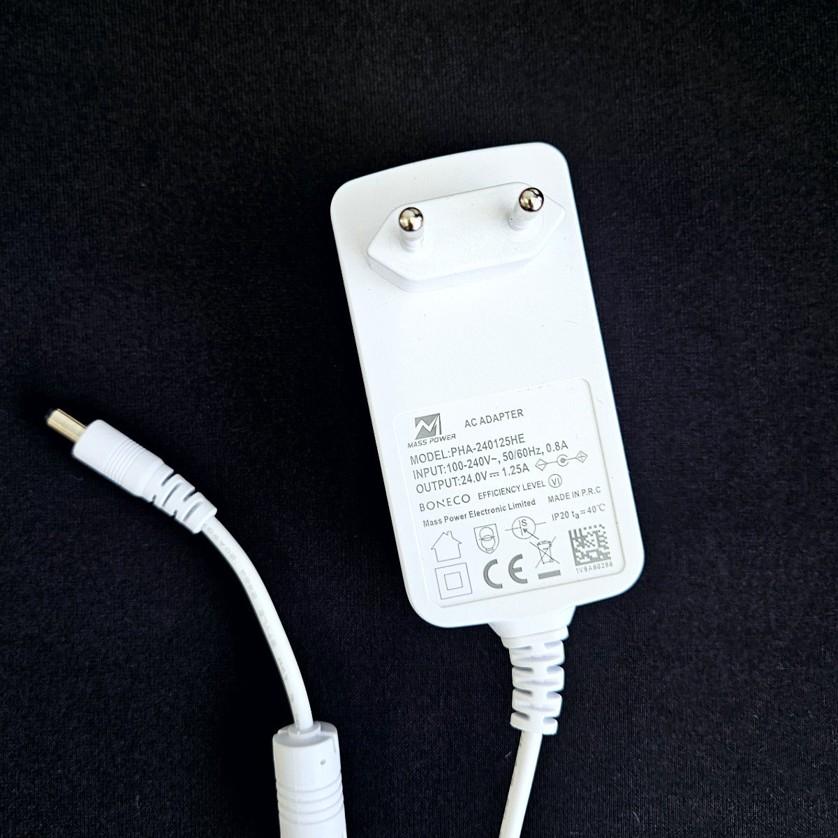 Alimentatore di ricambio 24V, 30W, 1.25A, bianco