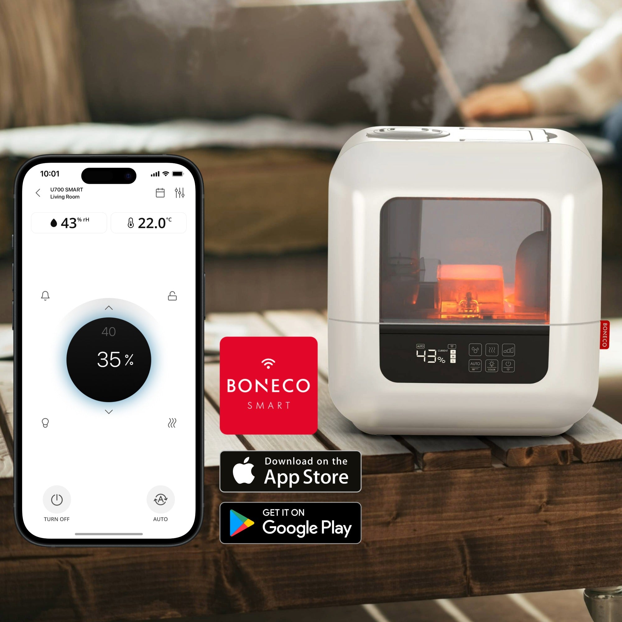 Humidificateur Ultrasonique U700 SMART