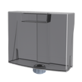 Ersatz-Wassertank Grau inkl. Deckel 1355W/W490/W2255