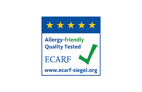 ECARF Certificate Allergy-friendly Quality Tested