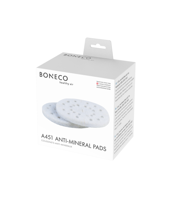 A451 Anti Mineral Pad BONECO Steamer Humidifer S450 packaging 